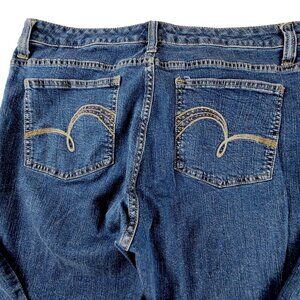 Lee Womans Jeans Slender Secret Lower on the Waist size 14 Short JH1599503